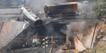 One Killed as Fuel Tanker, Lorry Collide on Nairobi Southern Bypass