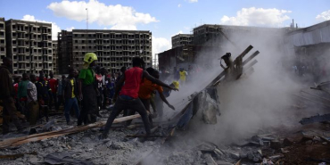 Building Collapse in Kibera Leaves Several Trapped and Injured