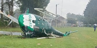 Government Helicopter Carrying PS Festus Ng’eno Crash-Lands in Kericho