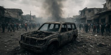 Violence Erupts During Orengo's Impromptu Tour in Migori as Vehicle is Torched