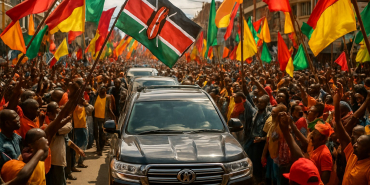 Massive Support for Linda Mwananchi at Nairobi Rally as Convoy Winds Through City