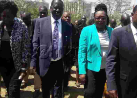 Raila, Wetang'ula Blocked from Addressing Prophet Owuor's Prayer Rally