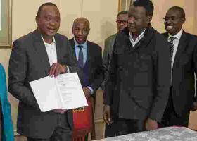 We're Not Computer Generated, President Uhuru Says in Response to Raila's Petition