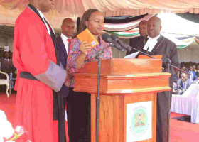 Anne Waiguru Promises Transformation as She Takes Oath of Office as Governor of Kirinyaga