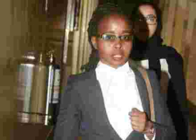 Meet Young Female Lawyer Ngania Melissa Representing President Uhuru at the Supreme Court