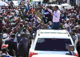 Machakos Governor Alfred Mutua Hits Campaign Trail in Ukambani in Support of President Uhuru