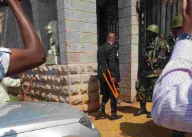 Police Break into Billionaire Jimmy Wanjigi's Palatial Residence