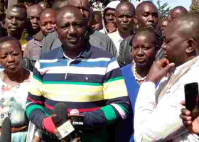 Deputy President William Ruto Takes a Dig at NASA as He Casts His Vote