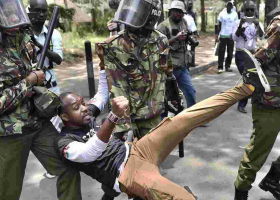 Boniface Mwangi Treated for Injuries Sustained While Protesting against Police Killings