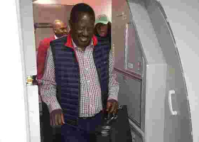 Raila's Arrival from the US Disrupts Operations at JKIA
