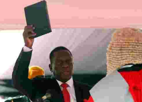 Emmerson Mnangagwa Sworn-in as New Zimbabwe President