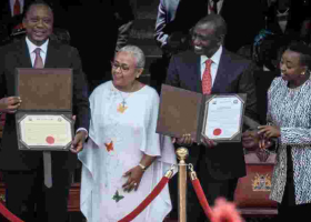 US Congratulates Uhuru, Ruto on Inauguration for a Second Term