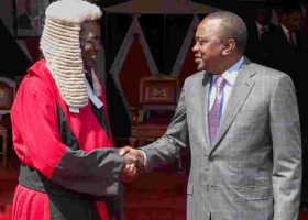 Develop Thick Skin, President Uhuru Tells Chief Justice David Maraga