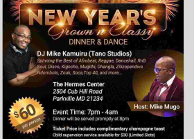 Tickets Sale: New Year’s Eve Celebration in Baltimore, MD w/ DJ Mike Kamuiru