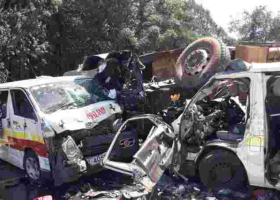 20 Feared Dead in a Multiple Car Accident at Sachangwan Blackspot in Nakuru