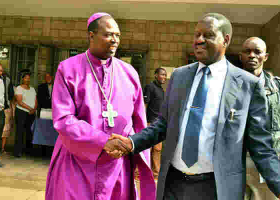 Anglican Church Says Raila's Planned 'Swearing in' Illegal