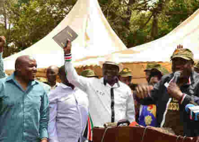 Kenyan Diaspora Group Sends Delegation to Raila's Swearing-in Ceremony
