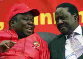 Raila in Zimbabwe to Attend Burial of Opposition Icon Morgan Tsvangirai