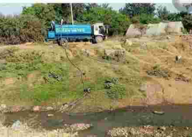 Nairobi Residents Alarmed as Bowser is Spotted Drawing Sewage Water from a Stream