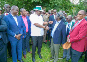 President Kenyatta, Raila Make Another Rare Public Appearance Together