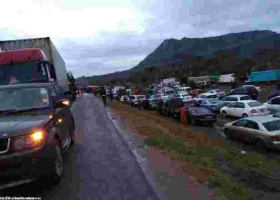 Heavy Downpour Forces Motorists to Spend the Night on Mombasa Road