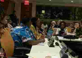 Activists Protest at UN Headquarters in New York Over Systemic Denial of Visas to Women by US Embassies