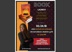 "Kikuyu Mystery Revealed" Book Launch: Sat, March 24th in Dallas, Texas