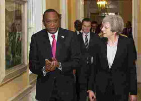 President Kenyatta to Meet Prime Minister Theresa May during His 5-Day Visit to UK