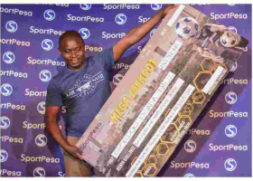 Sh230 Million Sportpesa Jackpot Winner Gordon Ogada Runs 'Broke' Four Months Later 