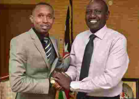 Nyali MP 'Moha Jicho Pevu' Meets Deputy President William Ruto, But Kenyans Are Unimpressed 