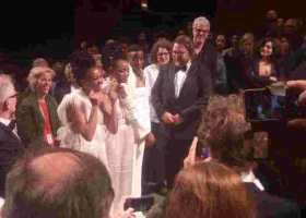 Banned Kenyan Gay Movie 'Rafiki' Director Wanuru Kahiu Receives Standing Ovation at Cannes Festival in France 