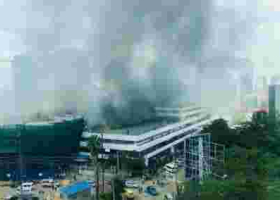 Fire Breaks Out at Sarit Centre