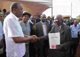 President Kenyatta to Issue 50,000 Title Deeds to Nairobi's Eastlands Residents 