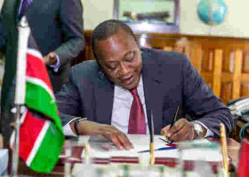 Blow to Kenyan Online Users as President Kenyatta Signs Controversial Cyber-Crimes Bill into Law 