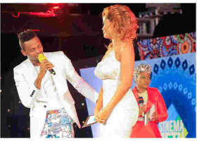 Tanzania Video Vixen Hamisa Mobetto Says She's Five Months Pregnant with Diamond Platinumz's Child