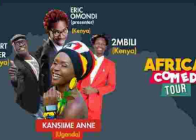 African Stand Comedy Tour Featuring Anne Kansiime, Eric Omondi among Others Coming to a US City Near You