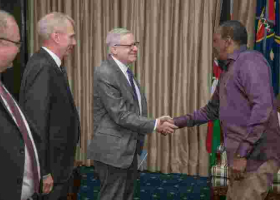 President Kenyatta Holds Trade Talks with US Delegation