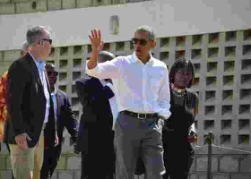 Malik Obama's Wife Blocked from Former US President Barack Obama's Meeting with Family Members