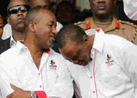 President Kenyatta, Joho Bury the Hatchet in Secret Meeting
