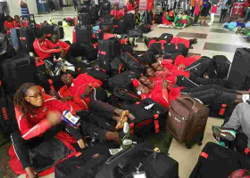 Kenyan Athletes Forced to Spend Night on the Floor at Lagos International Airport in Nigeria