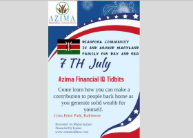 Azima Wellness Consultants Engagement with the Diaspora in Baltimore, MD