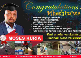#CongratulationsMheshimiwa: Kenyans On Twitter Troll MPs Operating Under 'Tangatanga Movement'