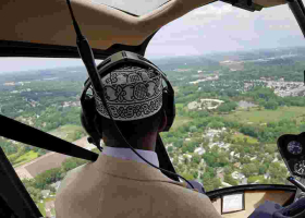 Kenyans in the US Facilitate Chopper Ride for Garissa Governor Ali Korane around Minnesota