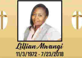 Death Announcement for Lillian Mwangi