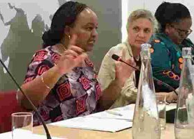 Kirinyaga Governor Anne Waiguru Delivers Talk at Chatham House in London
