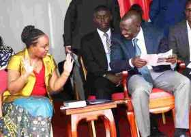 Opinion Poll: Deputy President William Ruto, Governor Anne Waiguru Named Most Corrupt Leaders