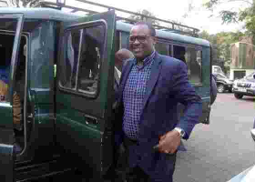 Police Seize Former Nairobi Governor Evans Kidero's Illegally Imported Mercedes Benz 