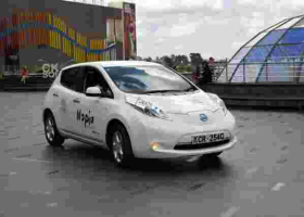 East Africa's First Ever Full Electric Cab, Nopia Ride Launched in Nairobi