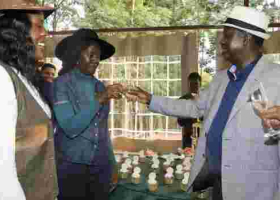 Rosemary Odinga Appears in Public for the First Time Since Being Flown to South Africa for Specialized Treatment