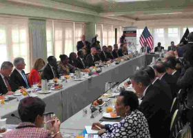 President Kenyatta Holds Meeting with Top US Investors in Washington, DC